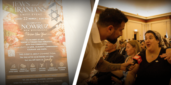 HUNDREDS of Iranians & Jews UNITE in Melbourne for Persian New Year amid war