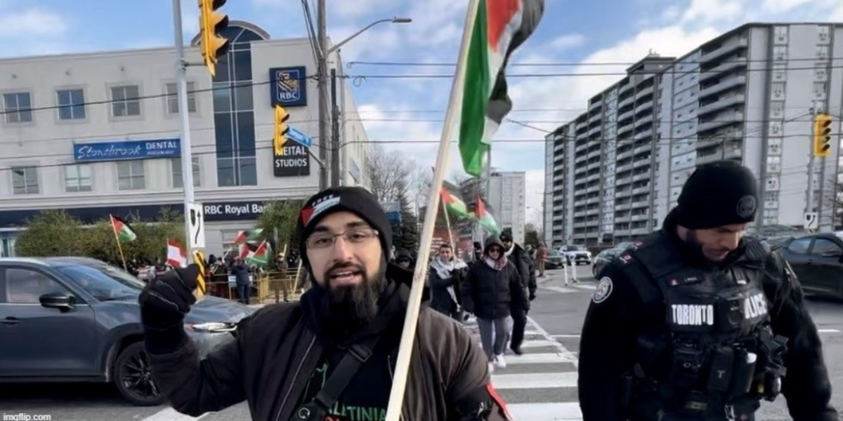 WARMINGTON: Anti-Israel protester charged on Passover for public incitement of hatred in North York