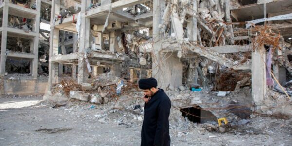 Middle East crisis live: Trump says he is ‘not at all’ worried about possible war crimes as his deadline for Iran nears