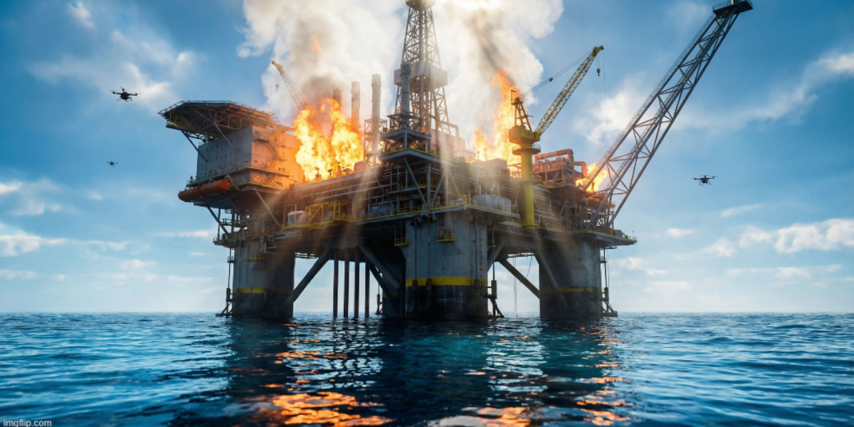 Russian drilling platforms in Caspian Sea struck, Ukraine’s military says