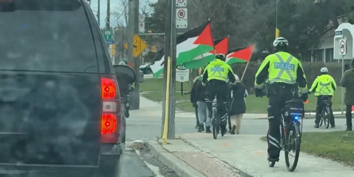 Are the Toronto Police FINALLY getting tough on terrorist supporters? Or is there something else at play here?