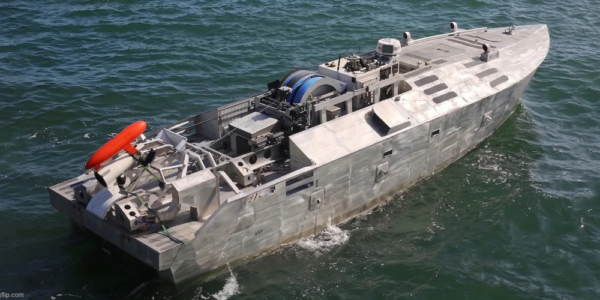 US Navy conducts autonomous minehunting operations in the Strait of Hormuz