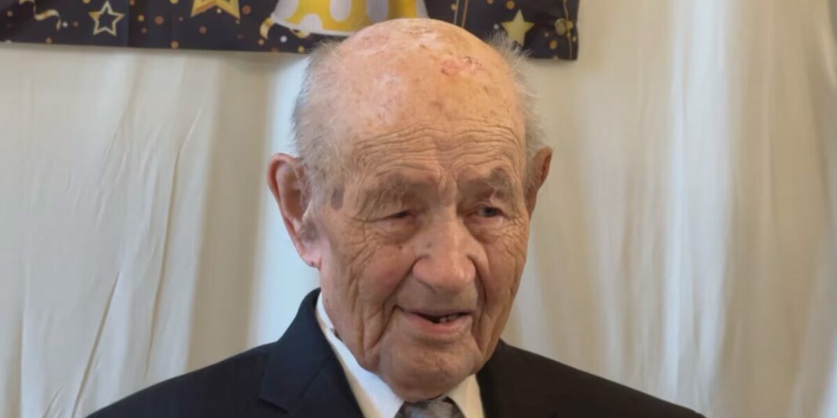 Ontario man celebrates 107th birthday, shares secret to longevity