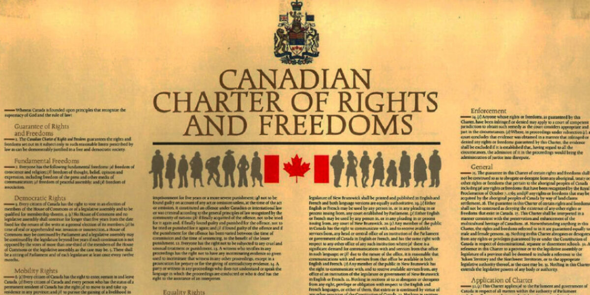 Cody Mallette: Notwithstanding clause was the price of the Charter. Courts must not rewrite it