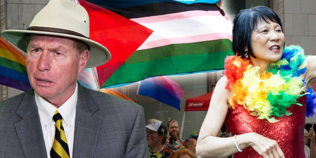 Olivia Chow shouts ‘Free Palestine’ during Toronto Pride Parade