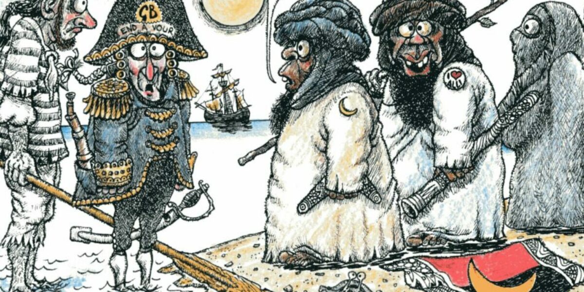 NIHAD AWAD, executive director of designated terrorist group CAIR (Council on American Islamic Relations) says, “Muslims discovered America”