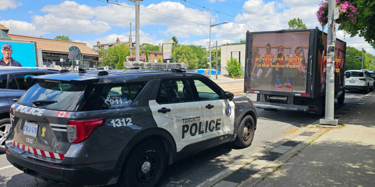 BREAKING: Police stop Rebel billboard truck, investigating alleged ‘hate crime’