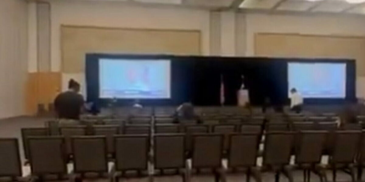 YIKES: Progressive Event Featuring James Talarico and Kamala Harris in Texas is Virtually EMPTY (VIDEO)