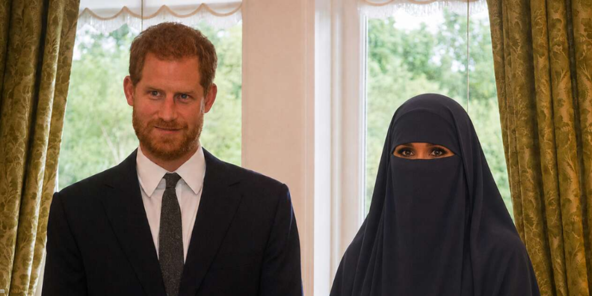 England Welcomes Meghan Markle Back With Mandatory Burqa