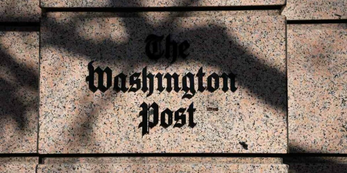 The Washington Post Can’t Be That Dumb, Right?
