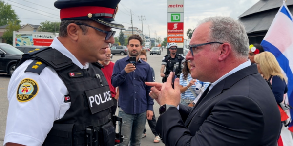 CENSORSHIP ALERT: Toronto police pulled over our truck, accused us of ‘hate propaganda’