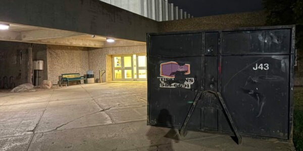 Regina University union files grievance over dumpster for wrong-think