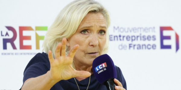 Geoff Russ: French nationalist Marine Le Pen would be the anti-extremist choice