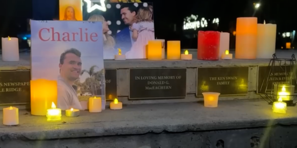 Activists target Charlie Kirk vigil as threats against Rebel reporter escalate