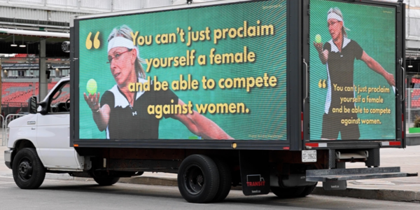 Security shuts down pro-women messaging outside WNBA game