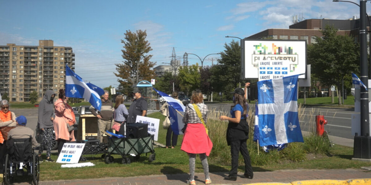 Quebecers rally in Montreal against ‘halalization’ of Canada’s food market