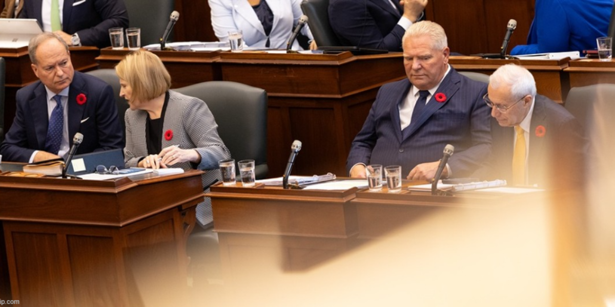 LILLEY: Ontario’s opposition is letting Doug Ford off the hook